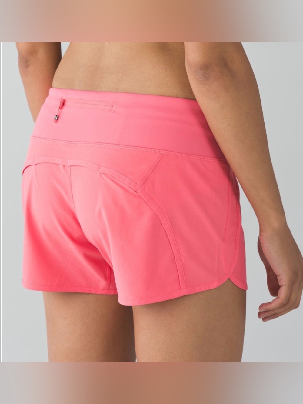 Lululemon Run Times Short *4 Way Stretch in Pink Lemonade